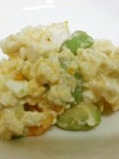 アボカド豆腐の醤油マヨサラダ-レシピのメイン写真