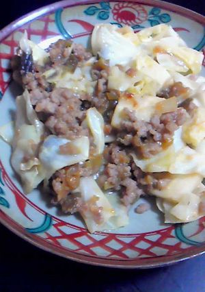 ネギ味噌で簡単炒め物-レシピのメイン写真
