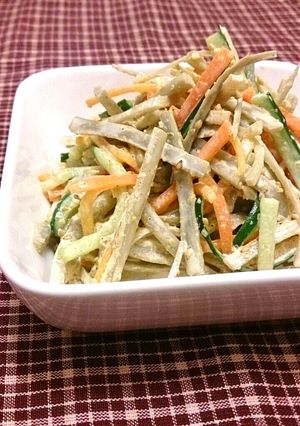 ごぼうサラダ-レシピのメイン写真