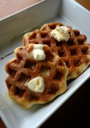 HMで作る美味しいワッフル♡-レシピのメイン写真