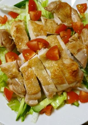 ☆鶏ももあっさりサラダ風-レシピのメイン写真