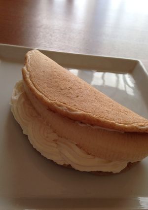 パンケーキdeまるごとバナナ♪-レシピのメイン写真