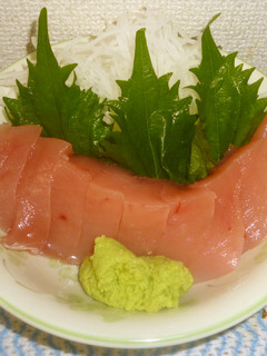 パパのキハダマグロの刺身④-レシピのメイン写真