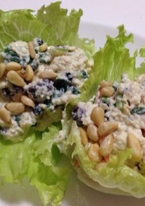 豆腐と水切りヨーグルトのディップ風サラダ-レシピのメイン写真