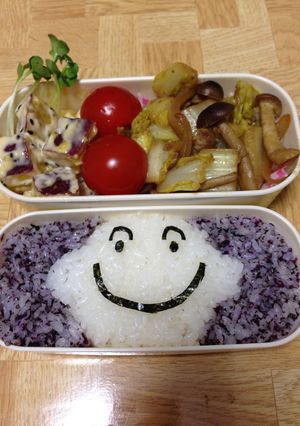 日本昔ばなし◎にんげんっていいなキャラ弁-レシピのメイン写真