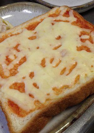 ケチャップチーズトースト／簡単過ぎる-レシピのメイン写真