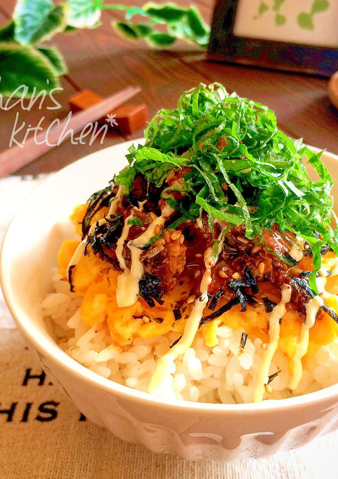 ✿さんま蒲焼きと卵の丼✿-レシピのメイン写真