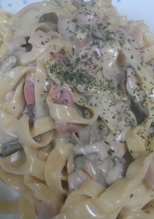 ゴライト流！！クリームスパ(牛乳だけど)-レシピのメイン写真