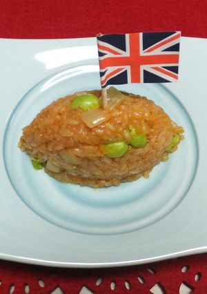 ダッチオーブンで炊き込みチキンライス-レシピのメイン写真