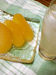 りんごのコンポート+りんごシロップ-レシピのメイン写真