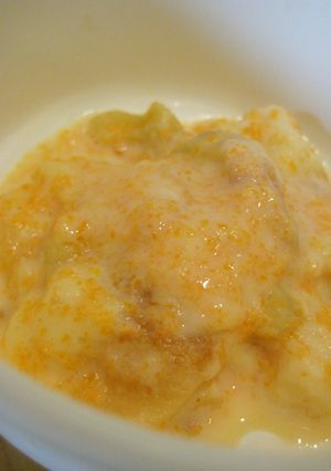 簡単離乳食☆にんじんとバナナのパンがゆ-レシピのメイン写真