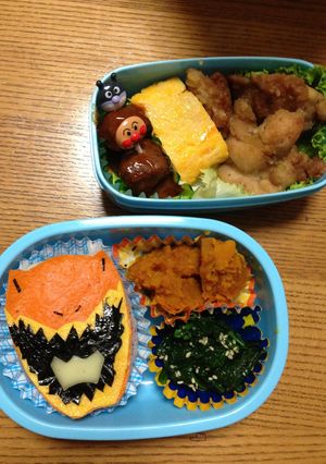 簡単☆キョウリュウジャー弁当-レシピのメイン写真