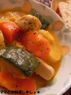 野菜たっぷり★簡単パンプキンシチュー-レシピのメイン写真