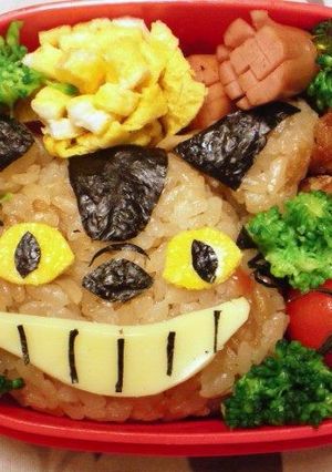 キャラ弁☆となりのトトロ　ねこバス-レシピのメイン写真