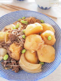ゴロゴロいもの肉じゃが-レシピのメイン写真