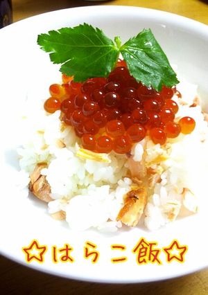 簡単！いくら＆鮭丼♪-レシピのメイン写真