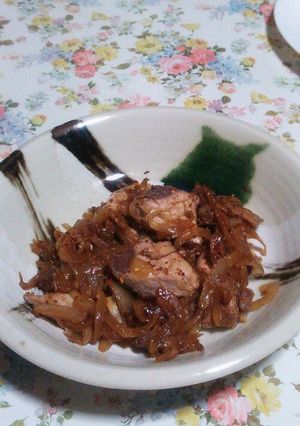 カツオと玉ねぎの炒めもの-レシピのメイン写真