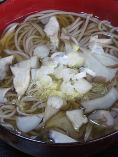 舞茸そば-レシピのメイン写真