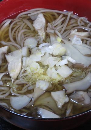 舞茸そば-レシピのメイン写真