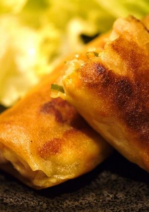やわらか鶏むね肉のピリ辛春巻き-レシピのメイン写真