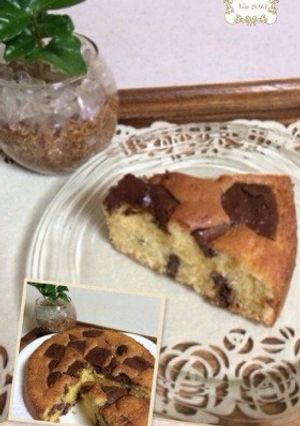 簡単☆リッチな焼きチョコケーキ-レシピのメイン写真