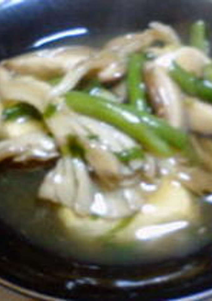 揚げ出し豆腐のきのこあん-レシピのメイン写真