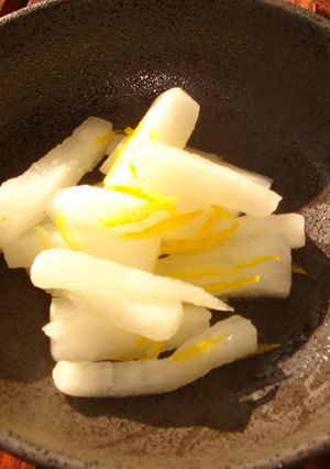 大根の即席漬け ゆず風味-レシピのメイン写真