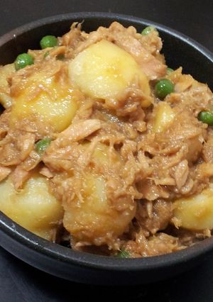 簡単惣菜！じゃがいもとツナの煮物♪-レシピのメイン写真