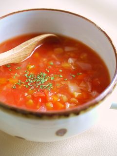 ほっこり☆レンズ豆と野菜のトマトスープ-レシピのメイン写真