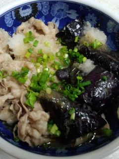 豚バラと茄子のみぞれ煮-レシピのメイン写真