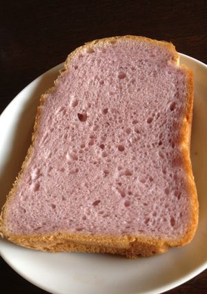 HBで紫いものパン-レシピのメイン写真