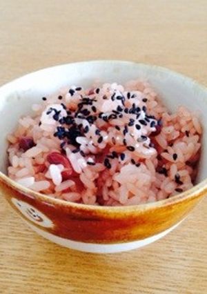 圧力鍋で簡単お赤飯-レシピのメイン写真