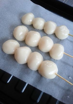 ♡レンジで簡単・白玉だんご♡-レシピのメイン写真