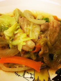 粉末昆布で美味しい!カレー風味の野菜炒め-レシピのメイン写真
