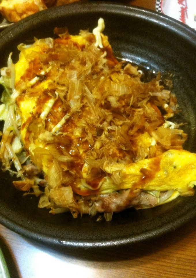 野菜たっぷり簡単とん平焼き風♪-レシピのメイン写真