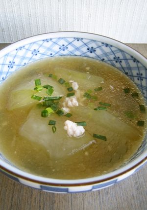 母の味＊やさしい冬瓜のスープ-レシピのメイン写真