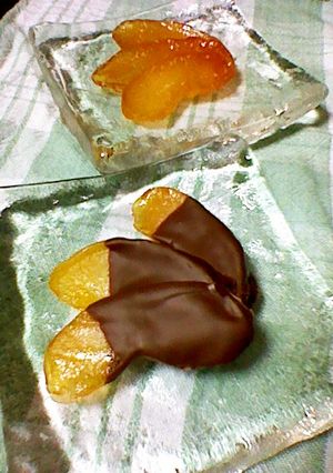 セミドライリンゴのチョコレートがけ-レシピのメイン写真