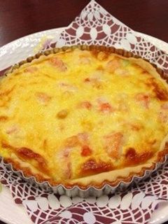 簡単!海老とアボカドのキッシュ♪-レシピのメイン写真
