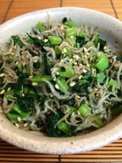 大根の葉とちりめんじゃこのごま油炒め-レシピのメイン写真