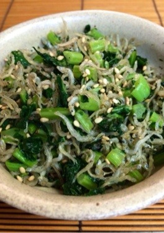 大根の葉とちりめんじゃこのごま油炒め-レシピのメイン写真
