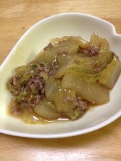 コク旨☆ひき肉と白菜のうま煮-レシピのメイン写真