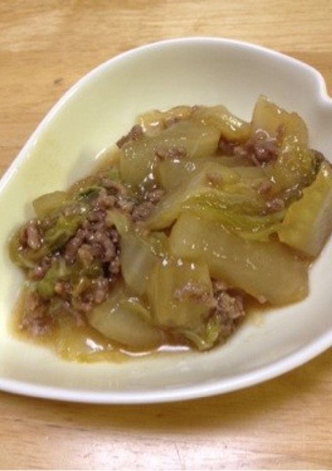 コク旨☆ひき肉と白菜のうま煮-レシピのメイン写真