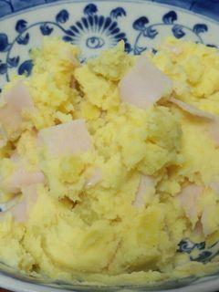 さつまいもとハムの簡単サラダ-レシピのメイン写真