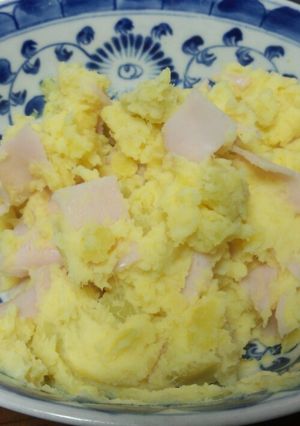 さつまいもとハムの簡単サラダ-レシピのメイン写真