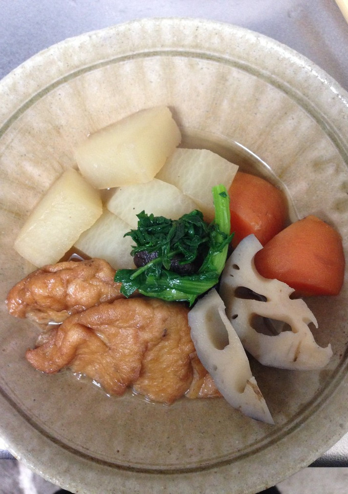 しっとり☆さつま揚げと根菜の京風煮物-レシピのメイン写真