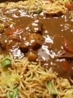 焼きそばカレー-レシピのメイン写真