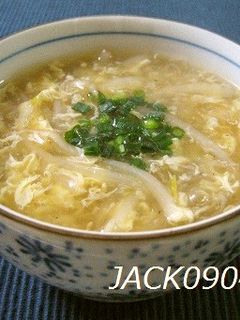 簡単♪シャキシャキ♪もやしの中華スープ-レシピのメイン写真