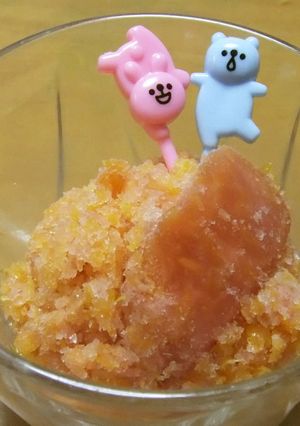 みかんと赤ワインのシャーベット-レシピのメイン写真