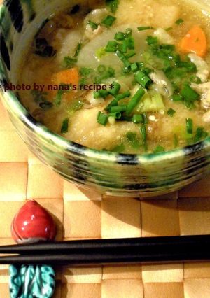 冷蔵庫の材料で作るお手軽★豚汁-レシピのメイン写真