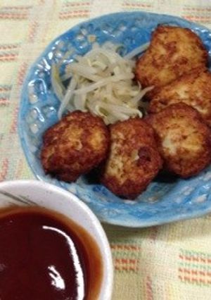 チキンナゲット！ 混ぜて揚げるだけ！-レシピのメイン写真